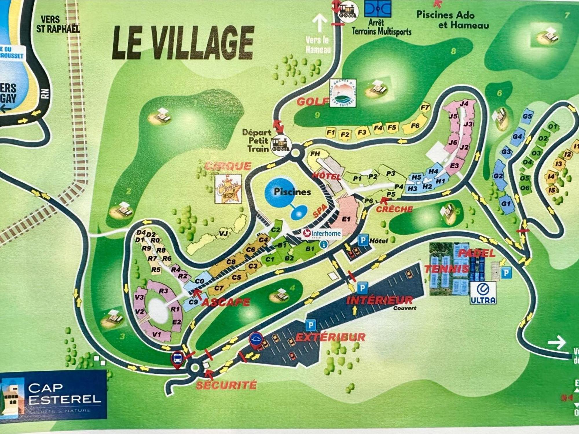 Apartment Village Cap Esterel - Le Village-53 By Interhome แซ็งต์-ราฟาเอล ภายนอก รูปภาพ